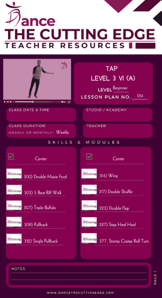 Tap Level 3 Beginner V1 (A)