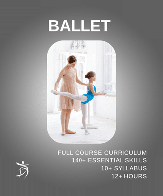 Ballet dance tutorials and curriculum for teachers
