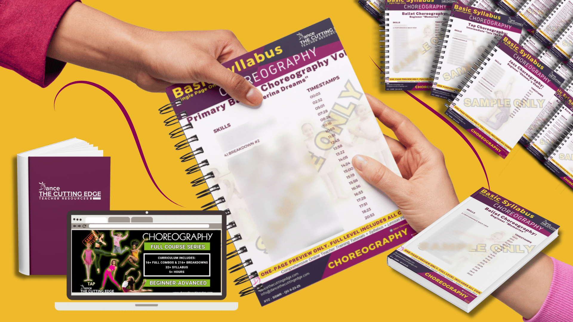 Downloadable dance choreography lessons for teachers in multiple styles including ballet, jazz, tap, hip hop, and more – DTCE Method