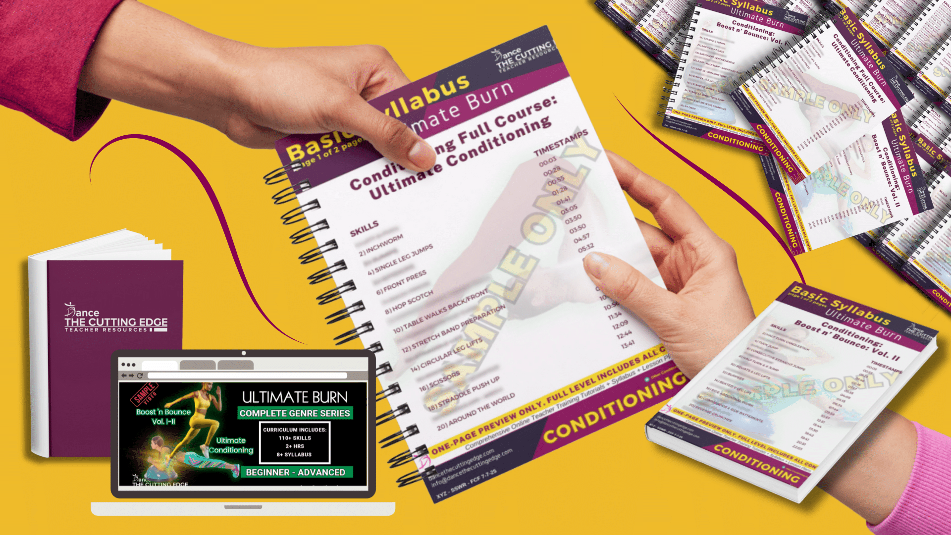 Downloadable Dance Conditioning Syllabus with Muscle-Building Drills and Lesson Planning Tools – Created by the DTCE Method