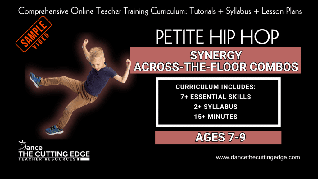 Synergy Across-The-Floor Combos Petite Hip Hop for Ages 7–9