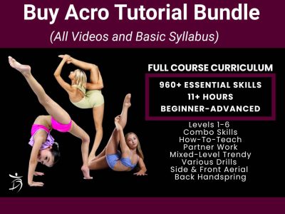 Buy Acro Tutorial Bundle (Videos and Syllabus)