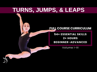 Studio-Ready Turns & Jumps Dance Curriculum – Clean Technique & Control - All Levels Syllabus and Lesson Plans